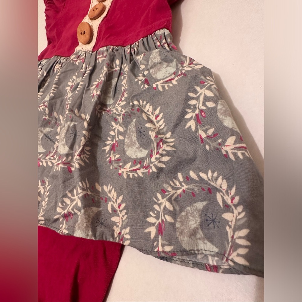 12M Ricrac & Ruffles Skirted Romper - Picture 6 of 11
